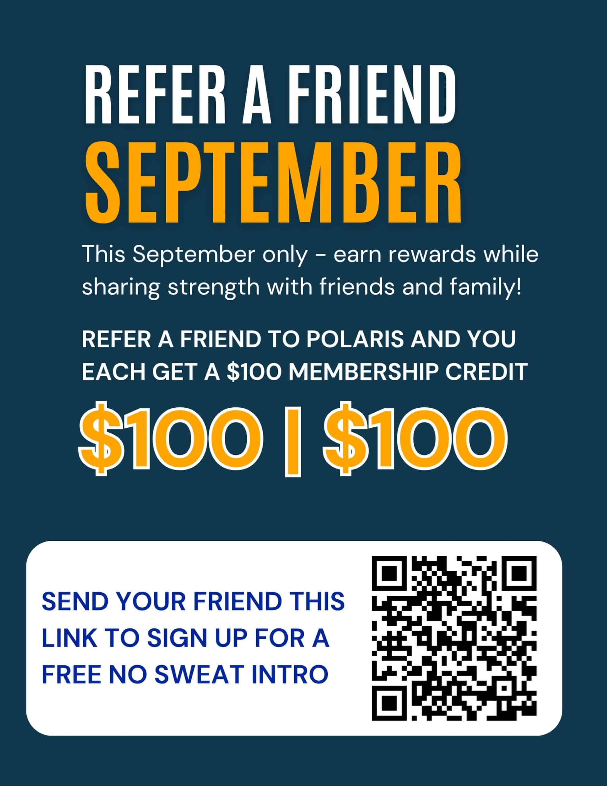 Polaris Referral Bonus: $100 for You and a Friend